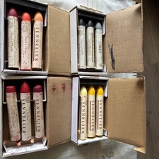 12 pastel huile sennelier