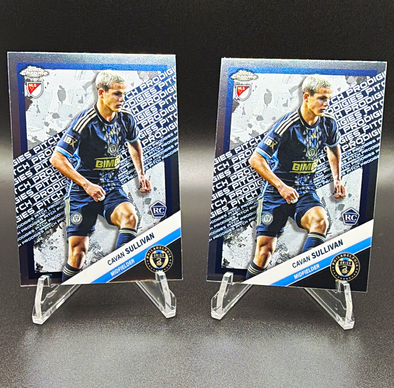 Topps Chrome 2025 MLS Pitch Prodigies Cavan Sullivan RC #176 2-Card Lot