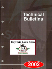 2002 Saturn Technical Bulletins Sc1 Sc2 Sl1 Sl2 Sw1 Sw2 Ls1 Ls2 Lw1 Lw2 Vue