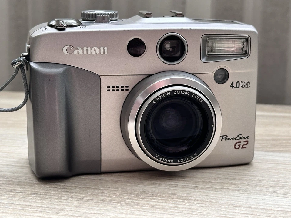 Canon PowerShot G2 Digitalkamera 4MP | guter Zustand | ohne Speicherkarte - Bild 2 von 4