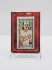 2023 Topps Allen & Ginter DL HALL RC Rookie Mini Cloth Card 2/10 - SSP 🔥