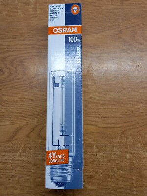 Osram Vialox Nav-T 4Y 100W Super (Son-T Plus) Lampe Glühbirne Neu 