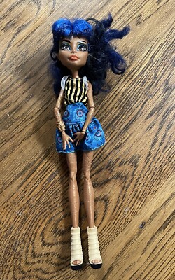 MONSTER HIGH ROBECCA STEAM DOLL Coffin Bean Not Complete