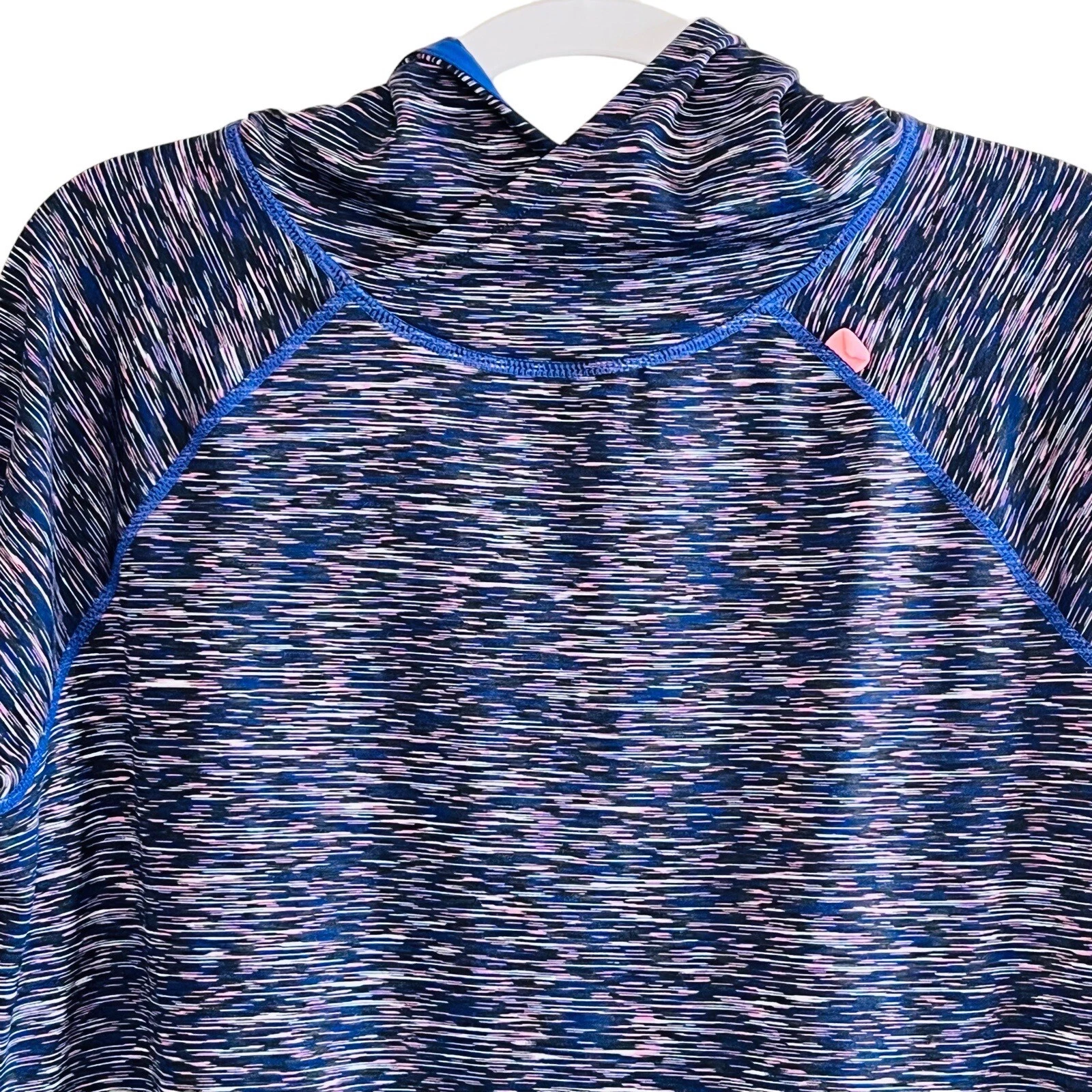 sweaty-betty space dye fleece pullover sweatshirt hoodie
