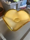 Amber & Brown European Art Glass Bowl