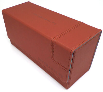 Docsmagic.de Premium Magnetic Tray Long Box Copper Small - Card Deck Storage - K