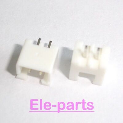 100 PCS 2.54 mm pitch 2 pin 2.54 XH-2P connector leads Heade 2.54MM Sockets #WD1