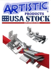 Bias Binder Presser Foot for Pfaff A,B,C,D,E,F,G,J,K and Most Low Shank Sewing