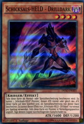 D-Fusion DESO-DE008 Secret Rare – 1. Auflage Sammelkarte