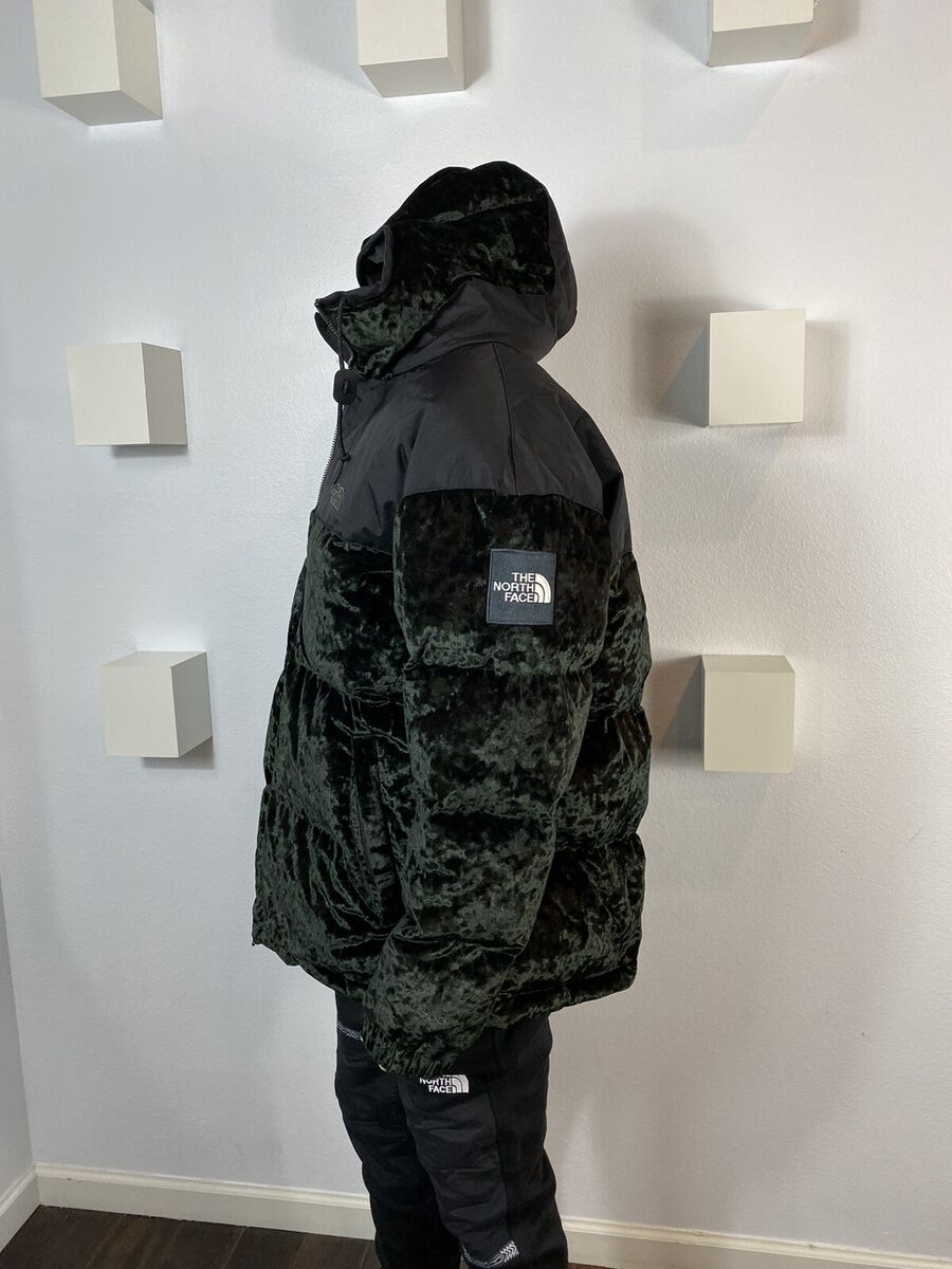 The North Face Black Series Velvet Nuptse Retro Black Jacket The North Face Black Series Velvet Nuptse Retro Black Jacket
