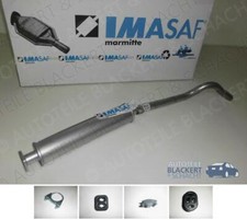 IMASAF Auspuff Mitteltopf für Opel Calibra + Vectra A 2.0i 4x4 + 16V 1989-1997
