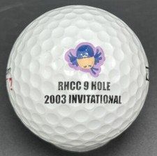 RHCC 9 Hole 2003 Invitational Logo Golf Ball 1 Wilson Jack Pre-Owned