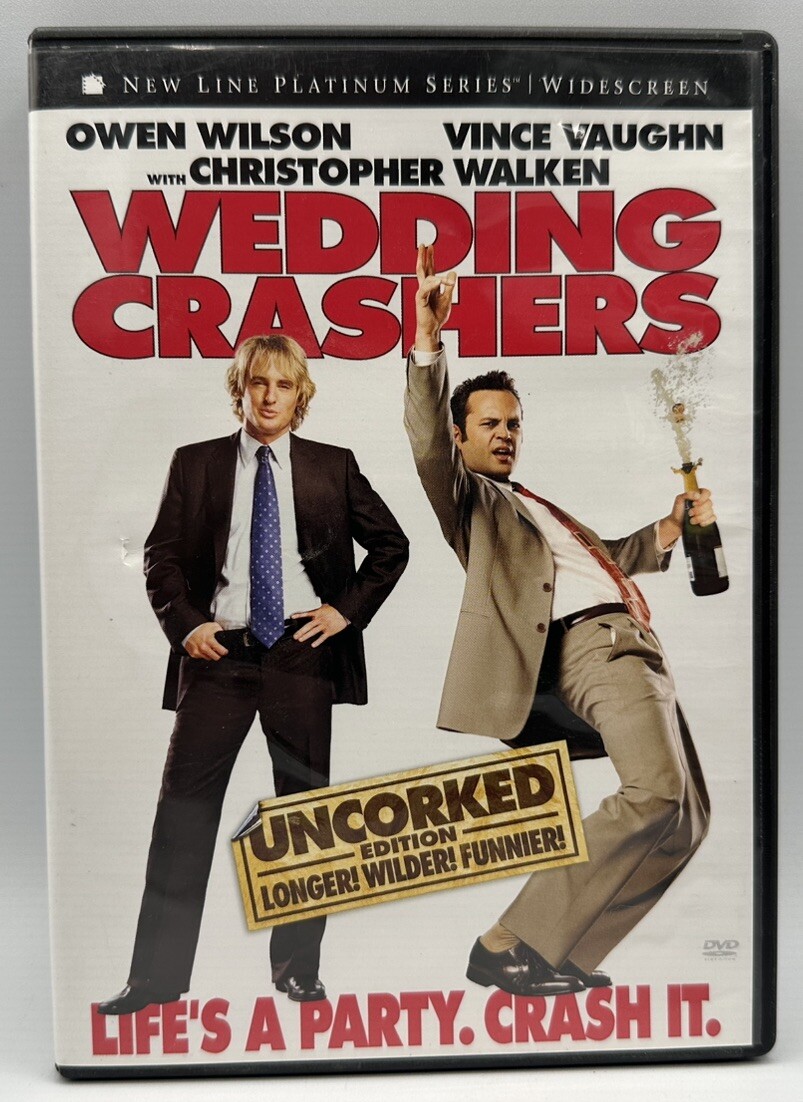 Wedding Crashers Uncorked Widescreen Edition DVD Wilson Vaughn Isla Fisher