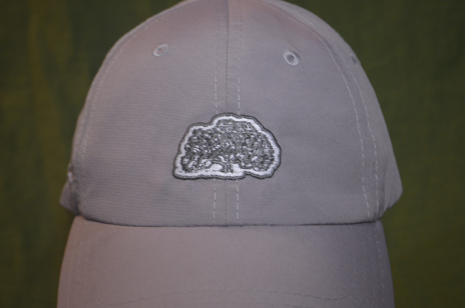 Point Clear Alabama Gray Adjustable Baseball Cap Hat by Pukka