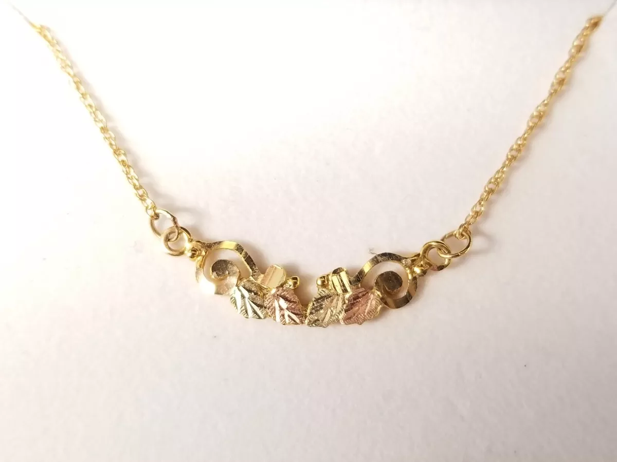 Black hills gold chain necklace deals