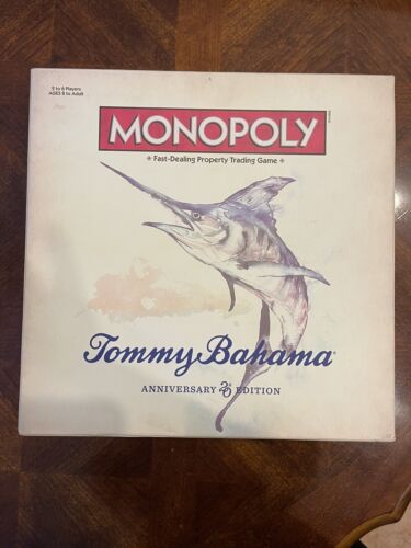 Juego de Monopolio Tommy Bahama Edición 20 Aniversario Nuevo IB-SIN USAR Sin Sellar RARO - Imagen 1 de 11