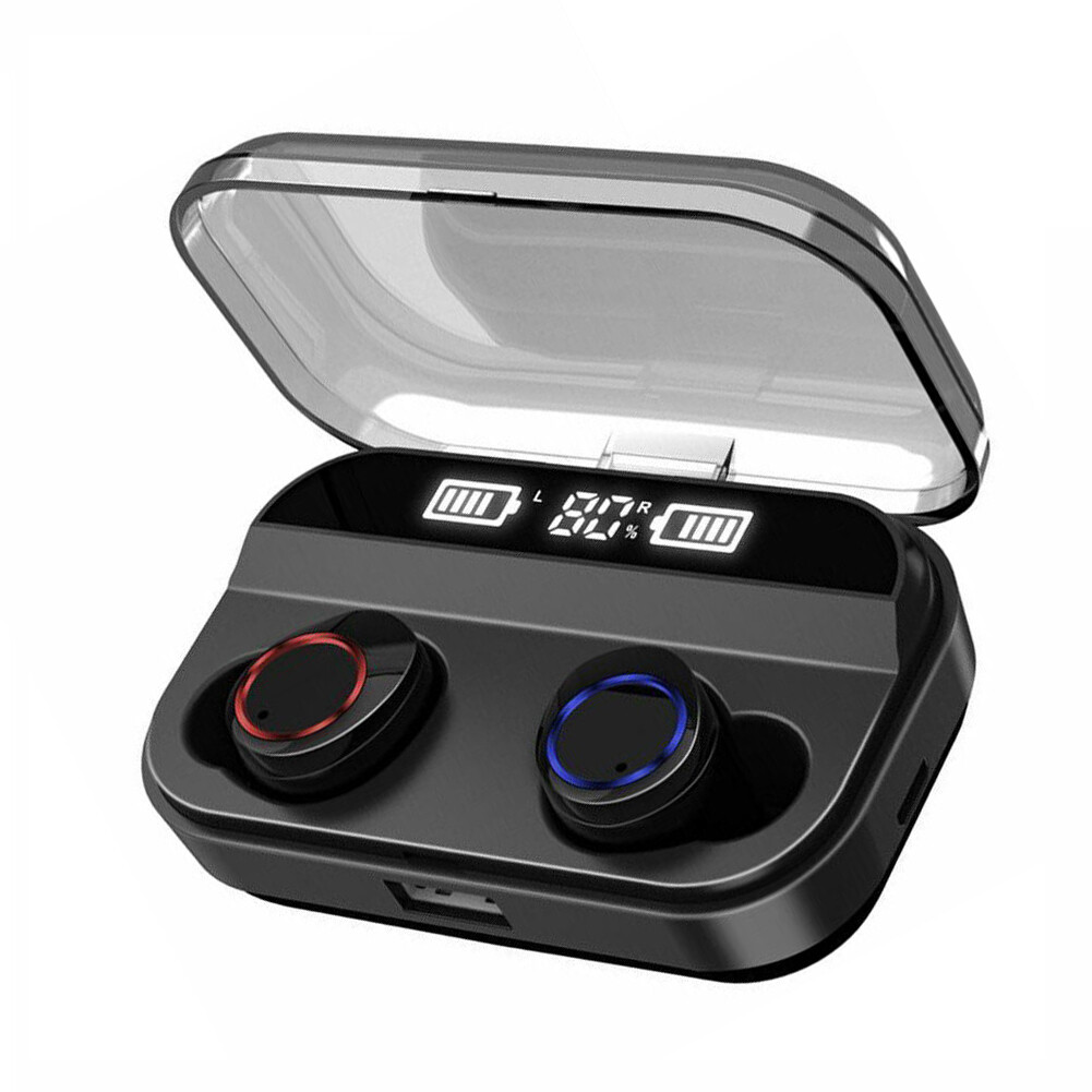 Wireless Bluetooth Earphones In-Ear Earbud Stereo Music Headset for Android iOS