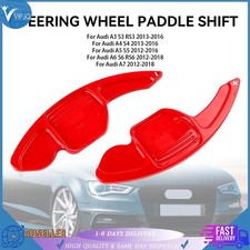 Steering Wheel Shift Paddle Shifter Extended Fit Audi A3 A4 A5 A6 A7 A8 Q5 Q7