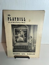 The Playbill ︱1950 ︱Texas, Li'l Darlin'︱Vintage︱Kenny Delmar︱Mary Hatcher︱Scholl