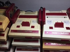 【5LOT set】 Junk Famicom Console for Parts Untested Nintendo game family computer