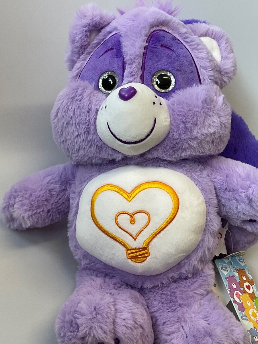 BNWT 12” Plush Bright Heart Raccoon Care Bears Cousin