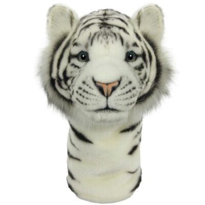 Hansa BH8107 Capuchon Peluche Blanc Tigre Pour Conducteur 460cc