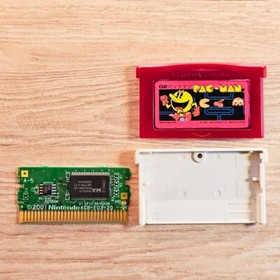 PAC MAN Famicom Mini 02 Japanese Ver Game Boy Advance GBA Cleaned Tested