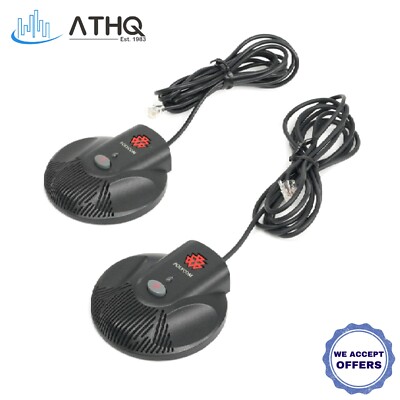 Polycom SoundStation2W EX MIC Pods (2200-07840-001) Conference Expansion Mic Set