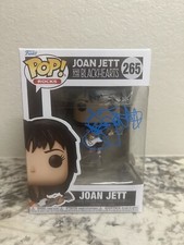 Joan Jett Signed  Original Funko Pop #265 W/ JSA LOA!!