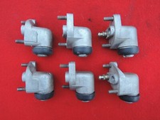 Alfa Romeo 101 Giulia Used Original 3 Shoe Brake Set 6 Rebuilt Girling Cylinders