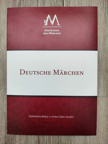 MDM Silbermünzen - Grimms Märchen, Spiegelglanz, farbig, 9 Münzen + Sammelalbum - Bild 2 von 16