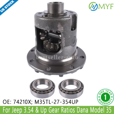 For Jeep 3.54 & Up Gear Ratios Dana Model 35 - M35 Trac-Lok Posi Unit 27 Spline