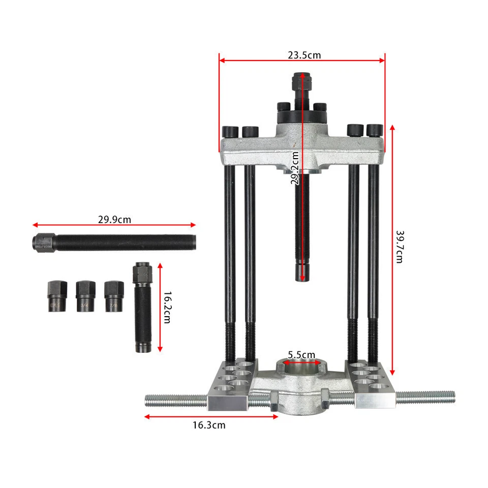 90150 Heavy Duty King Pin Press Removal Tool for Class 3-8 Trucks and Equipment - Image 3 of 4