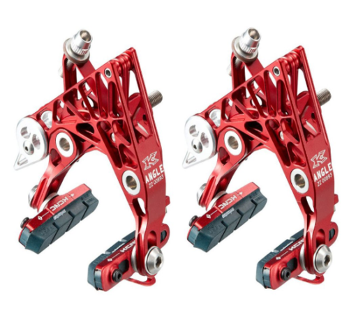 KCNC ANGLE CB3 Road Brake set F/R Red - Picture 1 of 1