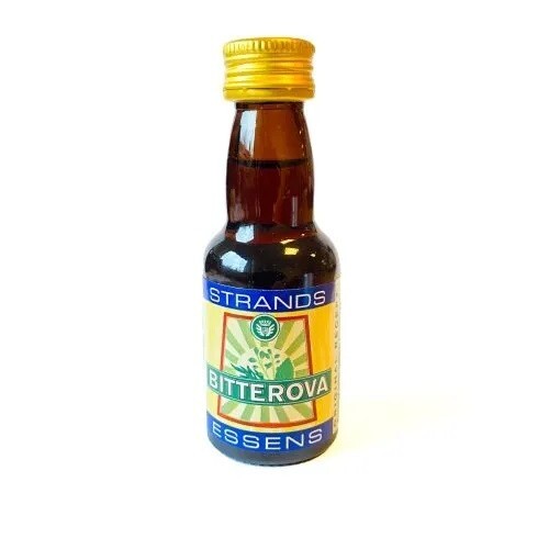 Strands Essence Bitterova 25ml Bitter Herbal Liqueur Flavor Distilled