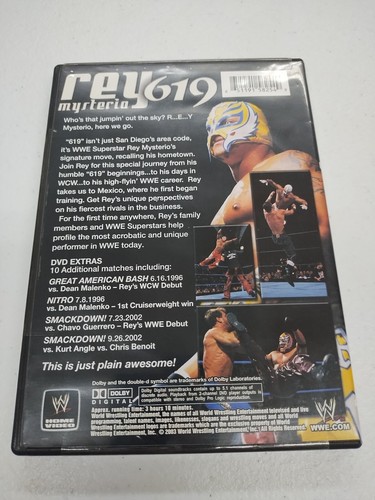 WWE DVD Rey Mysterio 619 - Brand New Unopened - WRESTLING - Picture 2 of 5