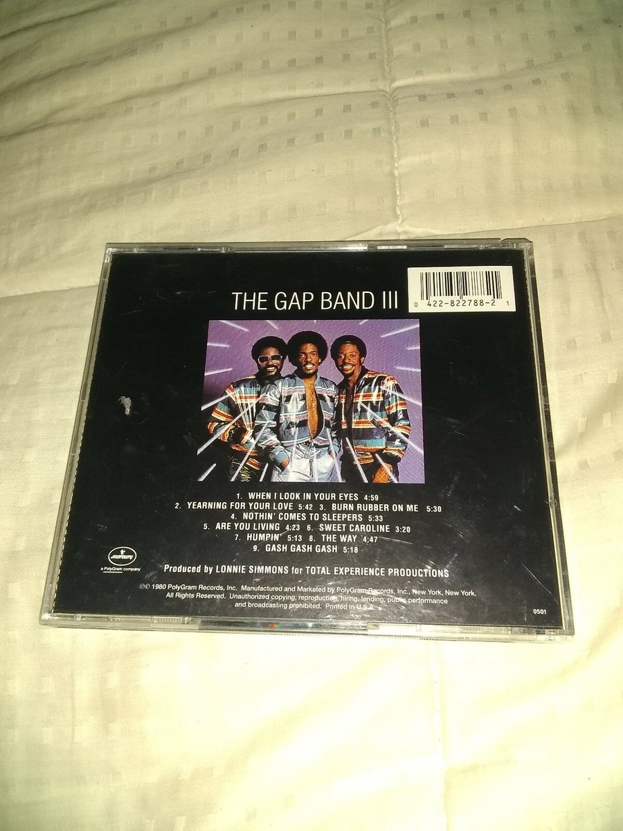 The Gap Band III by The Gap Band (CD, Jul-1993, Mercury) for sale