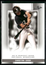 Christian Eiroa 2019 Leaf Perfect Game #151