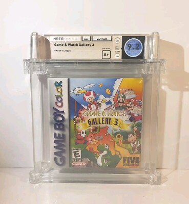 Game & Watch Gallery 3 (Nintendo Game Boy Color, 1999) for sale