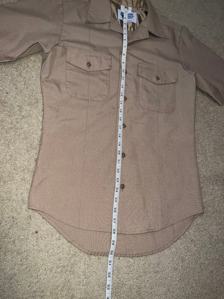 NSU NAVY Service Uniform Military Men's Khaki TYPE I Short Sleeve