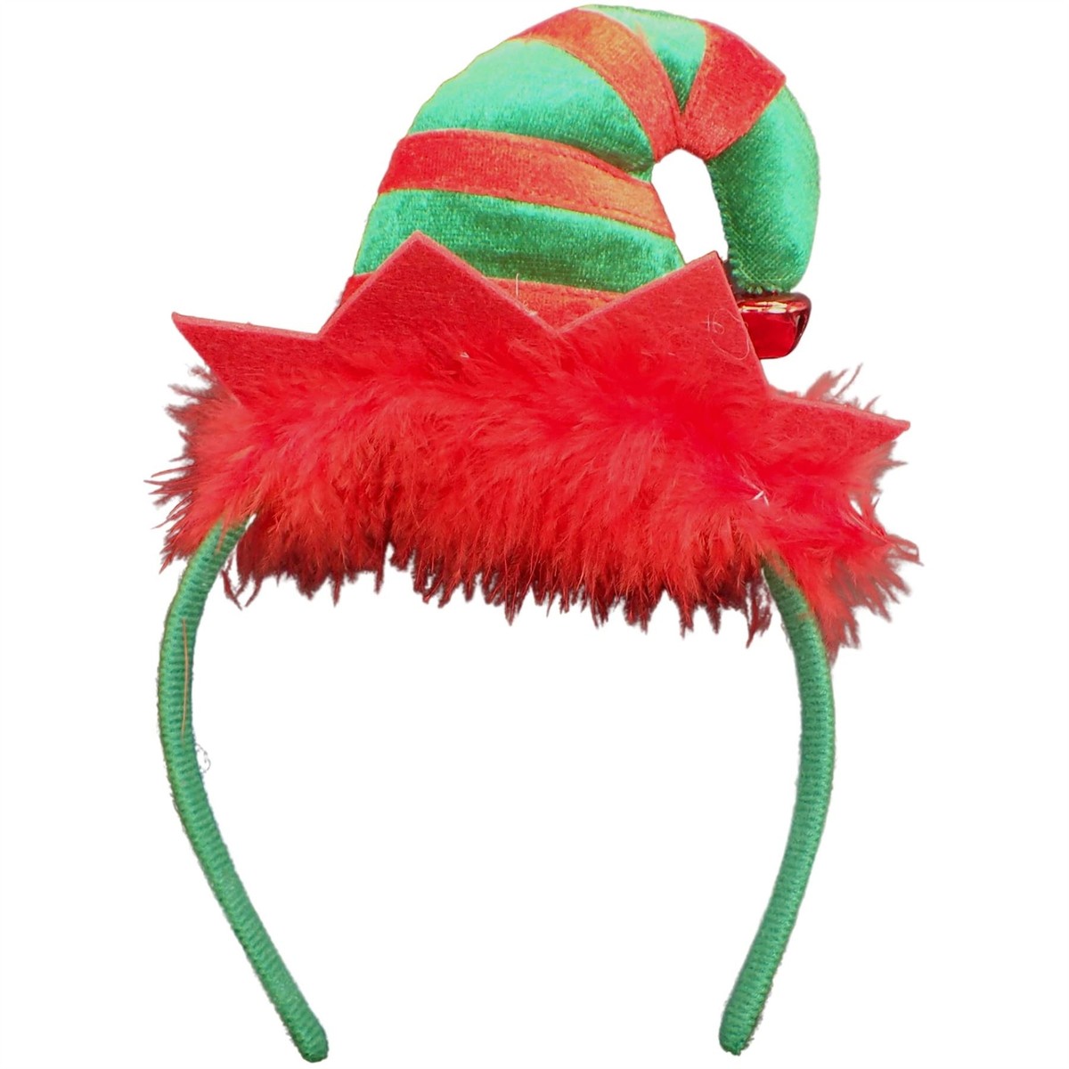 Christmas Hats on Alice Headbands Santa Hat Pointy Screw Christmas Tree