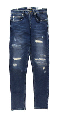 LTB HENRY X Herren Jeans W30 L32 (30/32) blau Skinny Tapered Destroyed - NEU