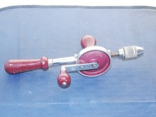 RARE Vintage 1961 STS S703 Hand Drill Pistol Grip / Straight Handle 13"  tool