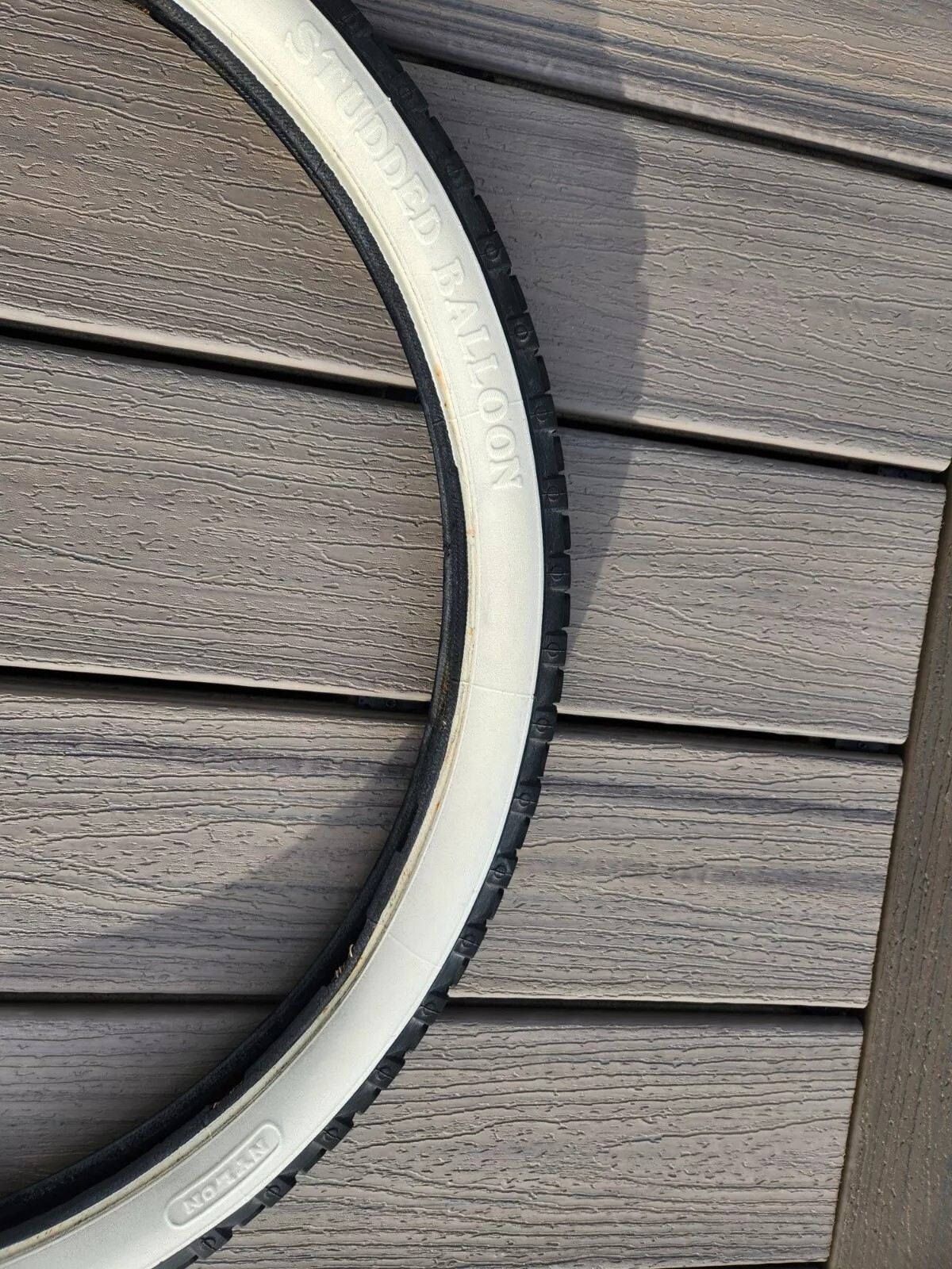 SCHWINN STUDDED BALLOON WHITEWALL TIRE SET CRUISER 5 SPITFIRE BIKE 26 x 2.125 eBay