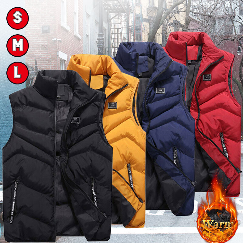 mens quilted outdoor vest