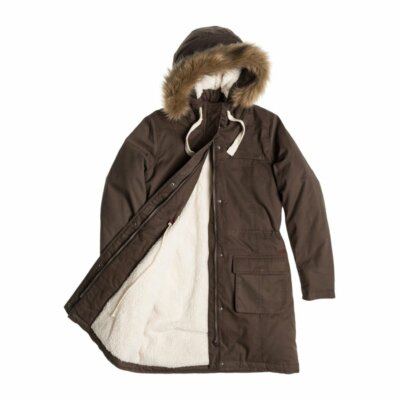 ROXY Women's ROAD TRIP Sherpa Jacket/Parka - Major Brown - Small - NWT  LAST ONE