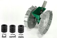 Metal Precision Manual Garden Home Seeder Hand Row Manual Steel Vegetable Seeds