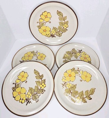 Yamaka Crestone BUTTERTREE Dinner Plates One 12
