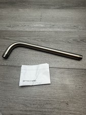 Signature Hardware SHRSA123ZBN 12" Rain Shower Arm ONLY - Brushed Nickel