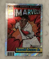 2022 Panini Donruss - Marvels Ronald Acuña Jr. #M-4 Rapture